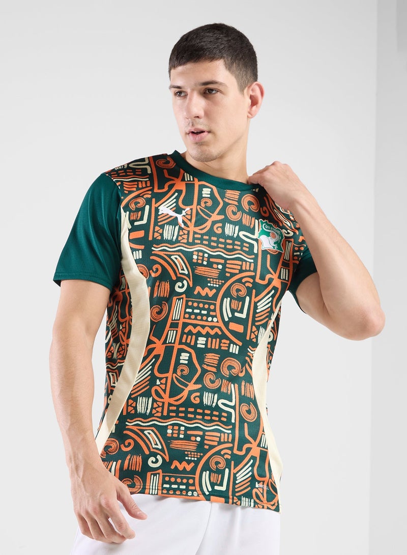 PUMA Ivory Coast Prematch Jersey - Image 1